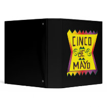 Cinco De Mayo Vinyl Binder