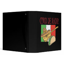 Cinco De Mayo Vinyl Binder