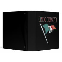 Cinco De Mayo Vinyl Binder