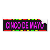 Cinco de Mayo Bumper Sticker bumper stickers by lapatrick1161 Cinco de Mayo Bumper Sticker bumper stickers