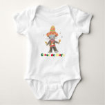 Cinco de Mayo Cat Mariachi Musician white Baby Bodysuit