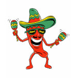 Cinco de Mayo Chili Pepper T-shirts and Gifts