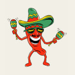 Cinco de Mayo Chili Pepper T-shirts and Gifts