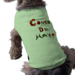 Cinco de Mayo Chili Peppers Dog Clothes