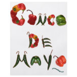 Cinco de Mayo Chili Peppers Full Color Flyer