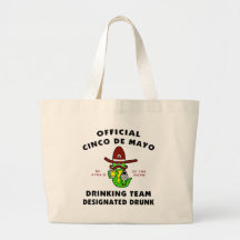 Cinco de Mayo Designated Drunk Canvas Bag