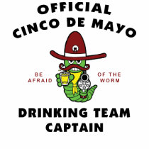 Cinco de Mayo Drinking Team Captain t-shirts by Cinco_de_Mayo_TShirt Cinco de Mayo Drinking Team Captain t-shirts