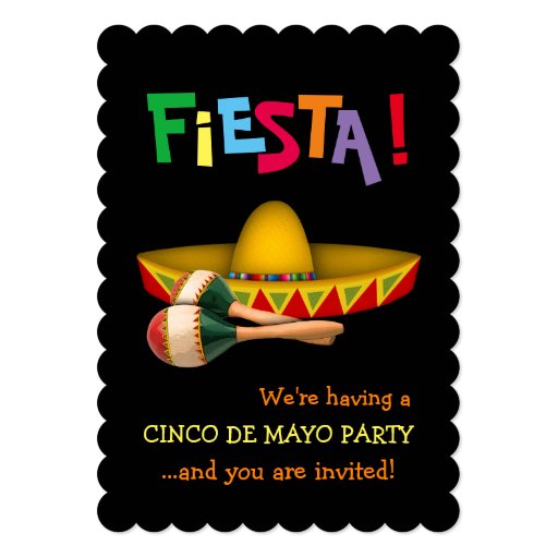 Cinco de Mayo Fiesta Card Zazzle