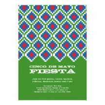 Cinco de Mayo Fiesta Party Invitation