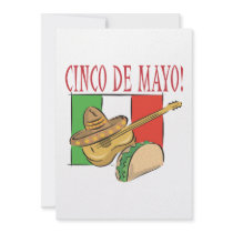 Cinco De Mayo Custom Invitation