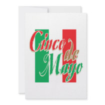 Cinco De Mayo Custom Invitations