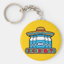 Cinco De Mayo Keychain