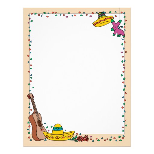 Cinco De Mayo Letterhead | Zazzle