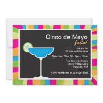 Cinco de Mayo Margarita Invitations
