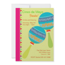 Cinco de Mayo Mariachi Invitations