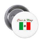 Cinco de Mayo Mexican Flag Shirt & Gifts Buttons