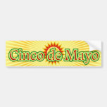 Cinco de Mayo Mexico May 5 Design Bumper Stickers