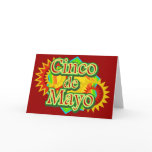 Cinco de Mayo Mexico May 5 Design Card