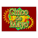 Cinco de Mayo Mexico May 5 Design Card