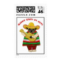 Cinco de Mayo Pug Postage postage