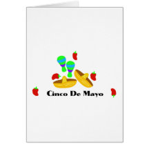 Cinco De Mayo Tarjeta
