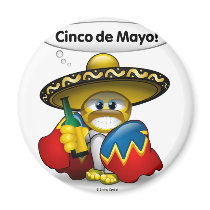 Cinco Drinker Text magnets