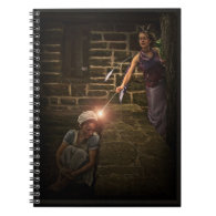 Cinderella and Fairy Once Upon A Time Notebook