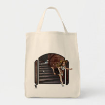 Cinderella and the Mice Grocery bag