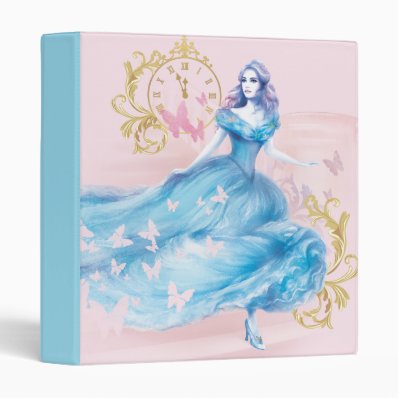 Cinderella Approaching Midnight 3 Ring Binder