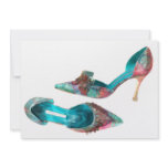 Cinderella Beaded Brocade Pumps Custom Invites
