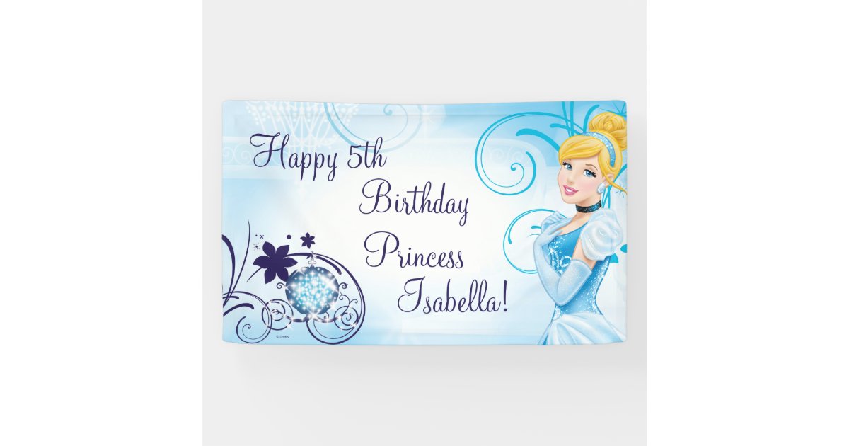 cinderella-birthday-banner-zazzle