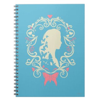 Cinderella Butterfly Cameo Note Books