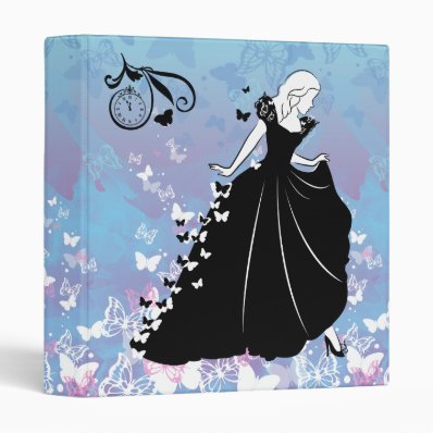 Cinderella Butterfly Dress Silhouette Binder