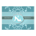 Cinderella Glass Slipper Save the Date Custom Invite