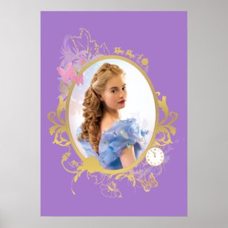 Cinderella Ornately Framed Poster