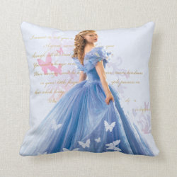 Cinderella Photo With Letter Pillow