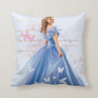 Cinderella Photo With Letter Pillow