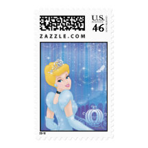 Cinderella Princess Postage Stamp