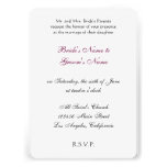Cinderella Slipper Pink Pillow Wedding Invitation