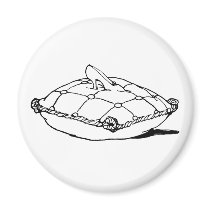 Cinderella Slipper Vintage Fairytale Art magnets