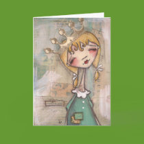 Cinderella Story - Greeting Card cards