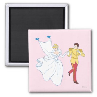 Cinderella Wedding Magnet