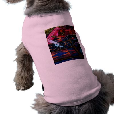 Cinderella's Glass Shoe Pet T-shirt by galleriaofart