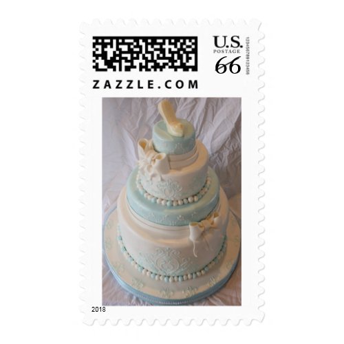 Cinderella's Wedding Cake stamp
