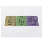 Cindy as Carbon Indium Dysprosium flyers