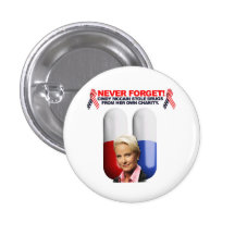 CINDY McCAIN DRUG STEALER. Button