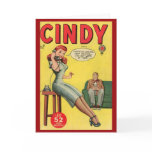 "Cindy" Vintage Comic Cover Card