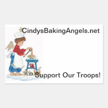Cindy's Baking Angels Goodie Box Stickers!