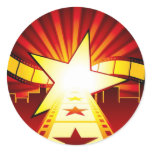 CINEMA7 ROUND STICKERS