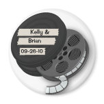 Cinema Film Reel Magnet Favor